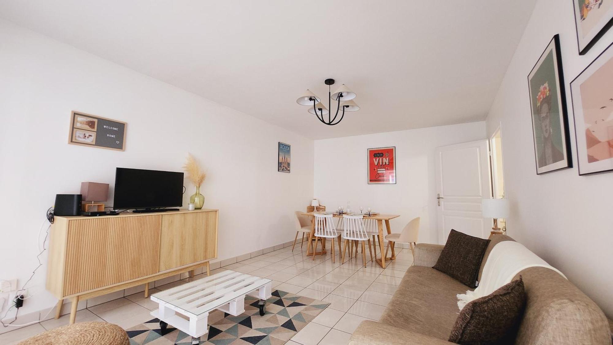 Appartement Le Gabrielle-charmant Appartement-parking Rouen